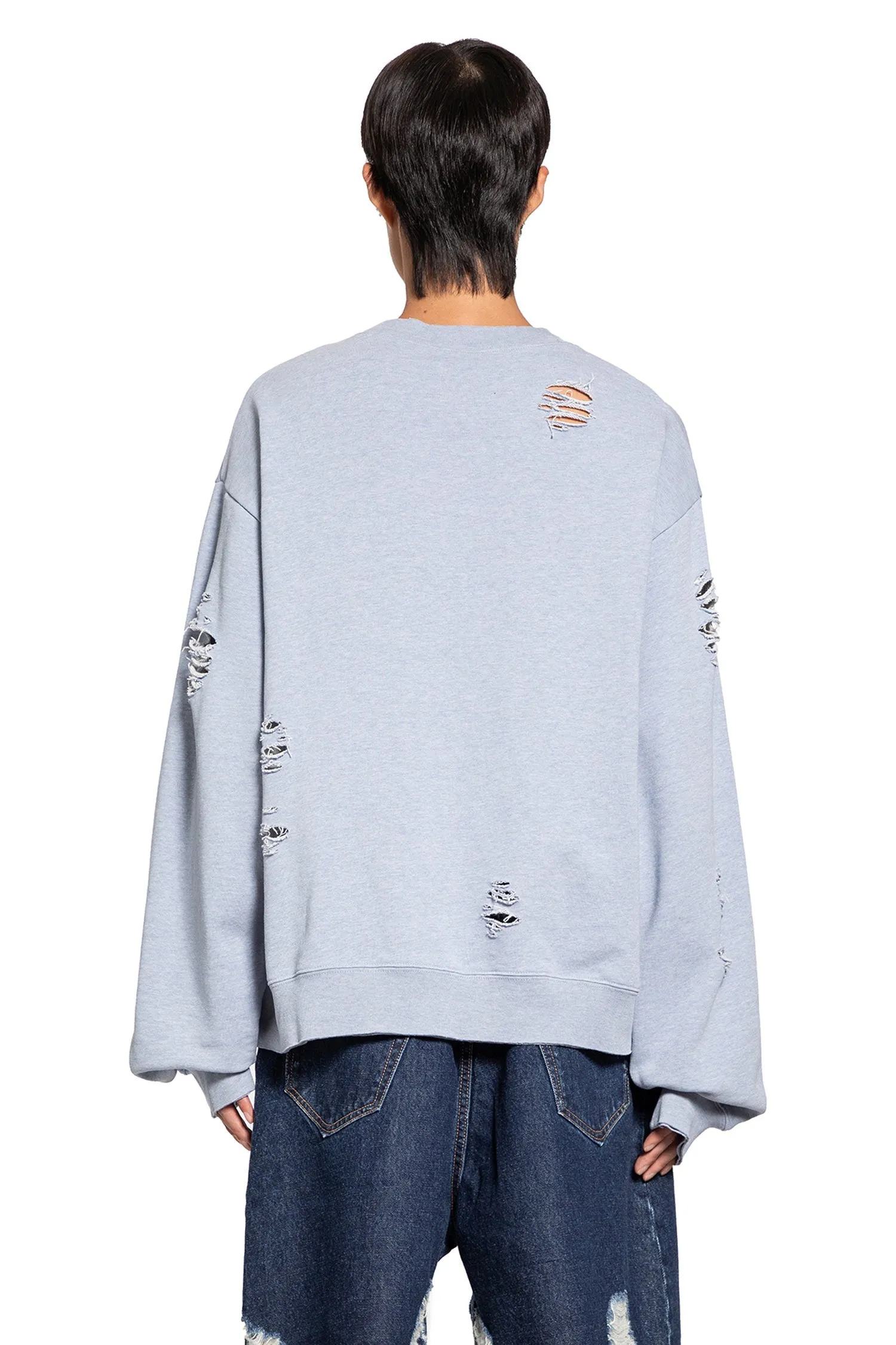 ACNE STUDIOS MAN BLUE SWEATSHIRTS