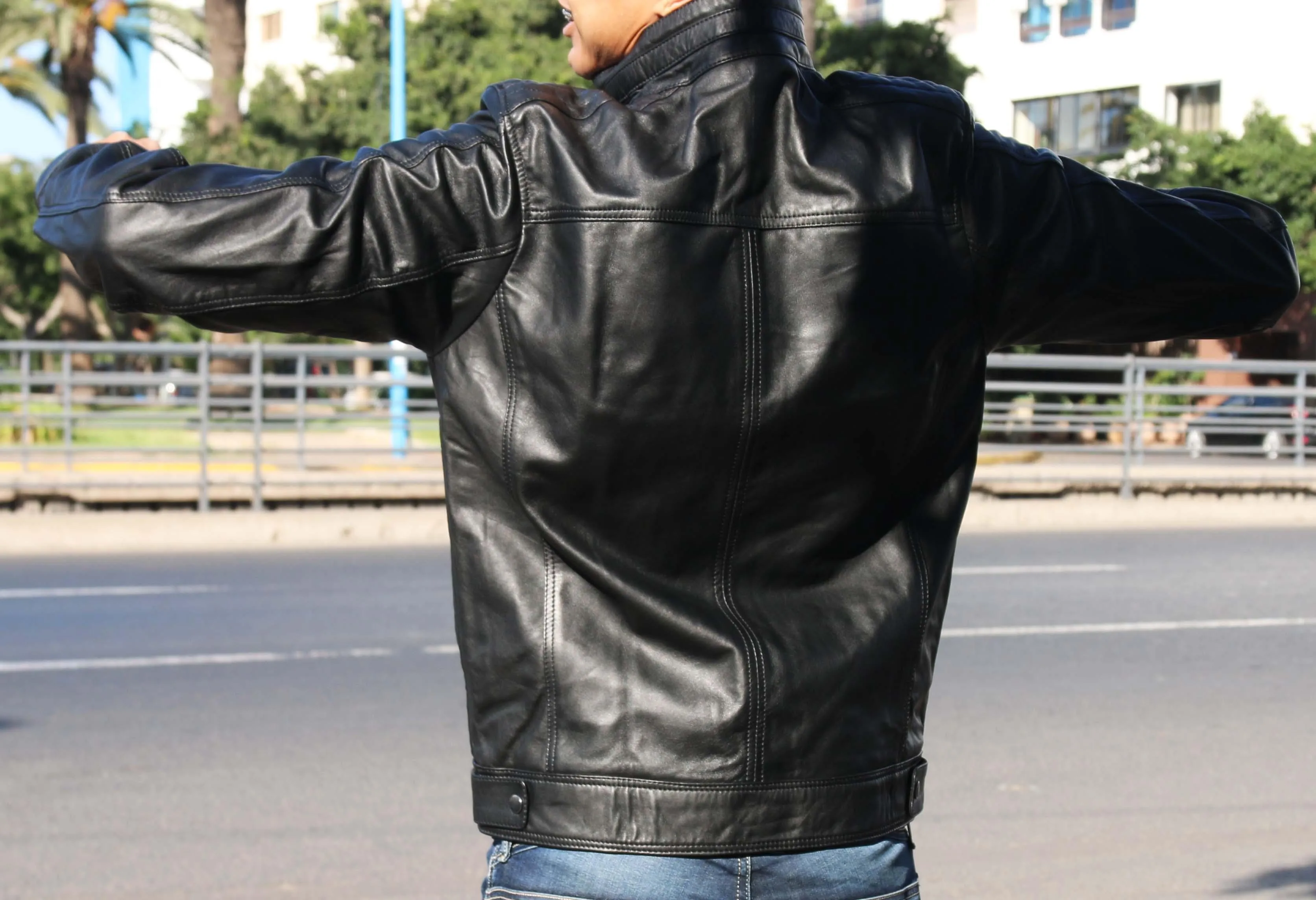 Artak- Leather Genuine Jacket for Men