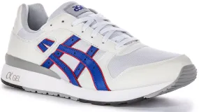 Asics GT II In White Blue Trainers or Men