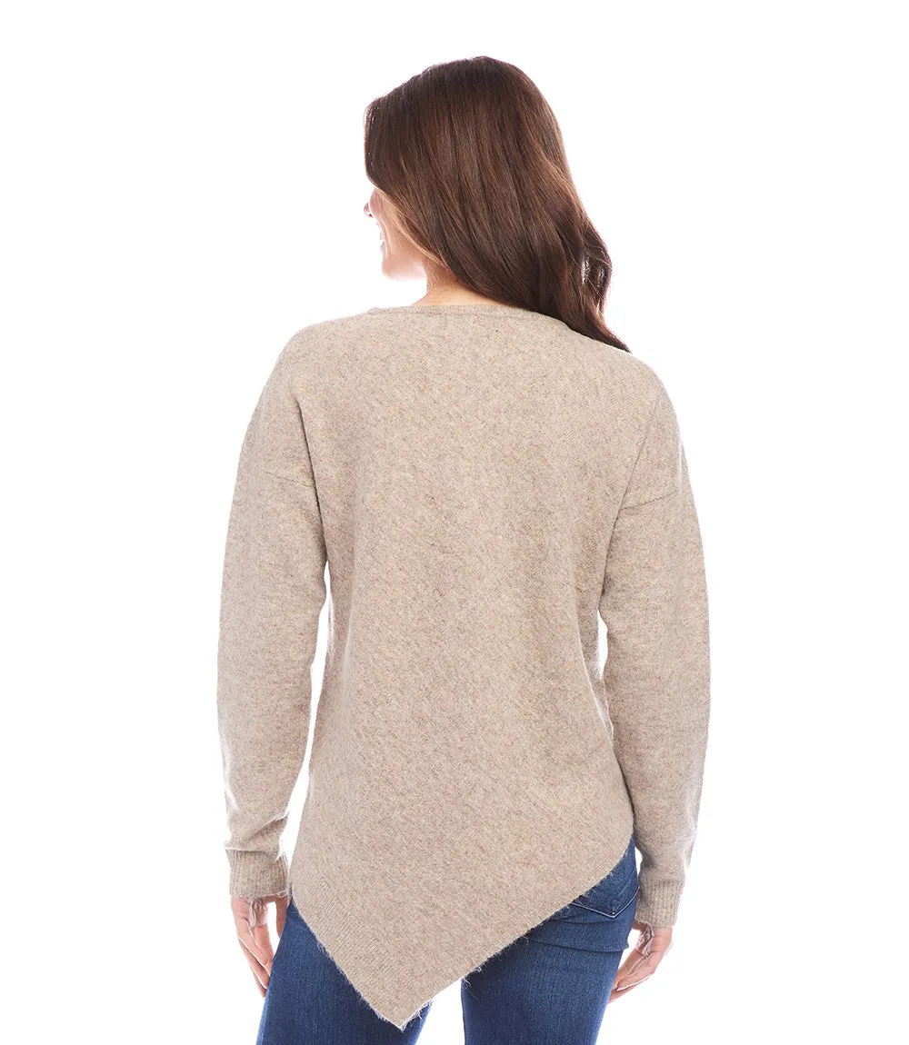 Asymmetric Hem Sweater