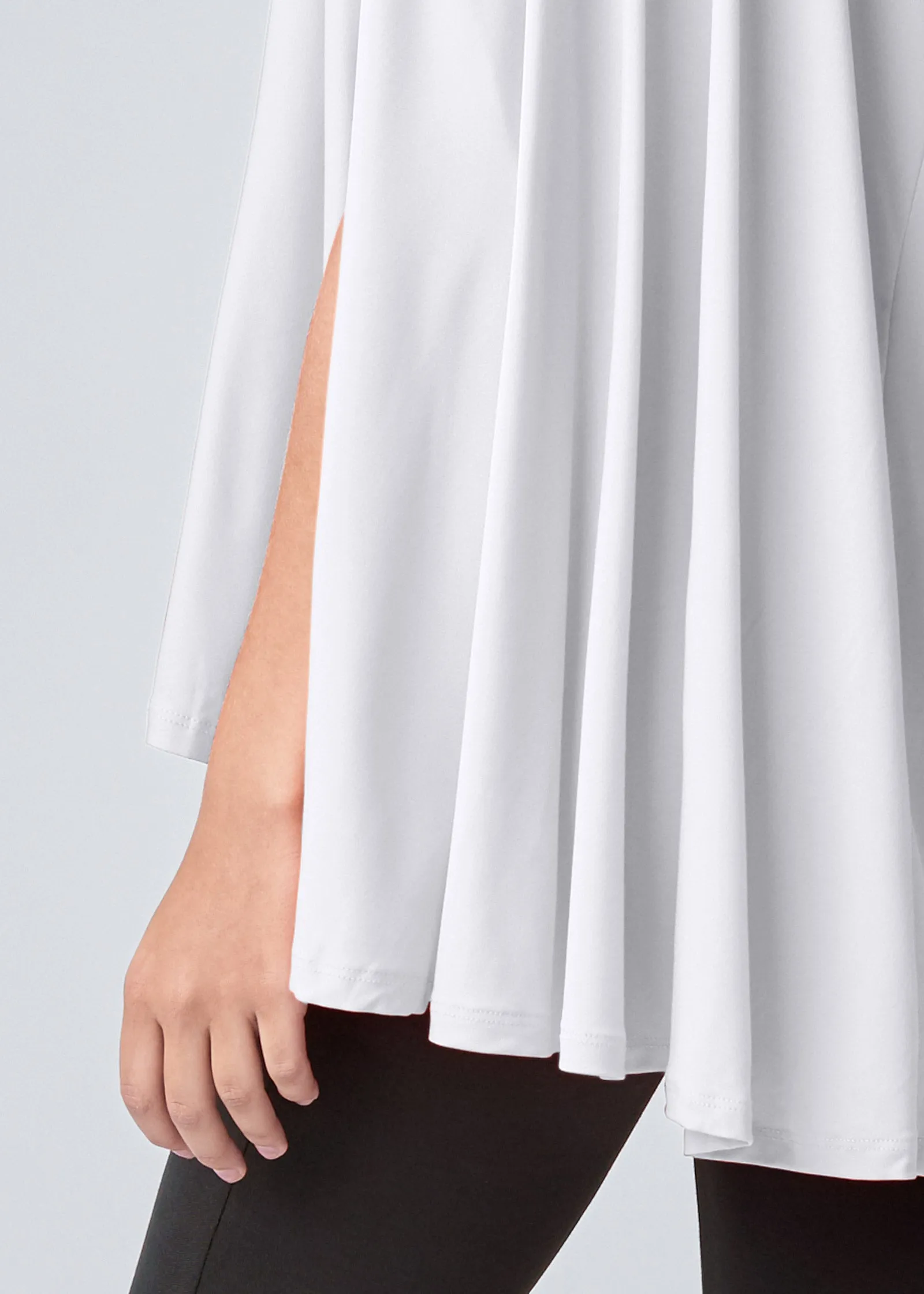 Asymmetrical Top - White