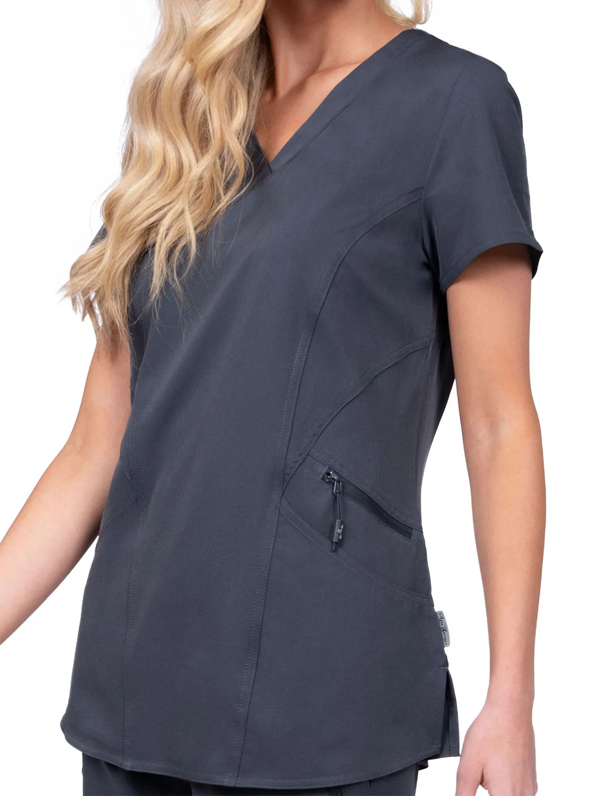 Ava Therese - Women's Ava Back Knit Scrubs Top