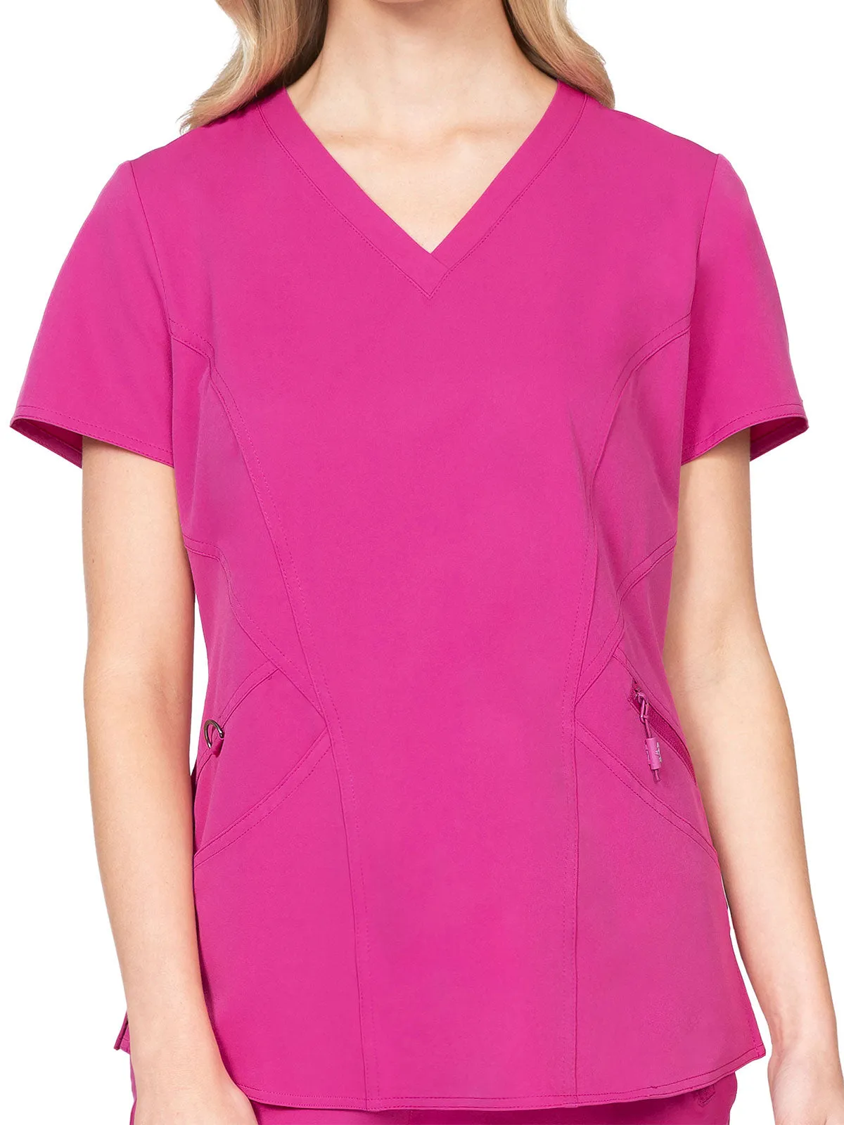 Ava Therese - Women's Ava Back Knit Scrubs Top