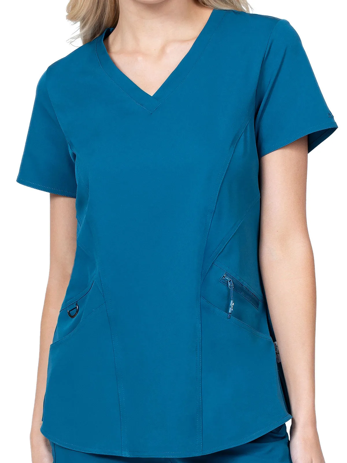 Ava Therese - Women's Ava Back Knit Scrubs Top