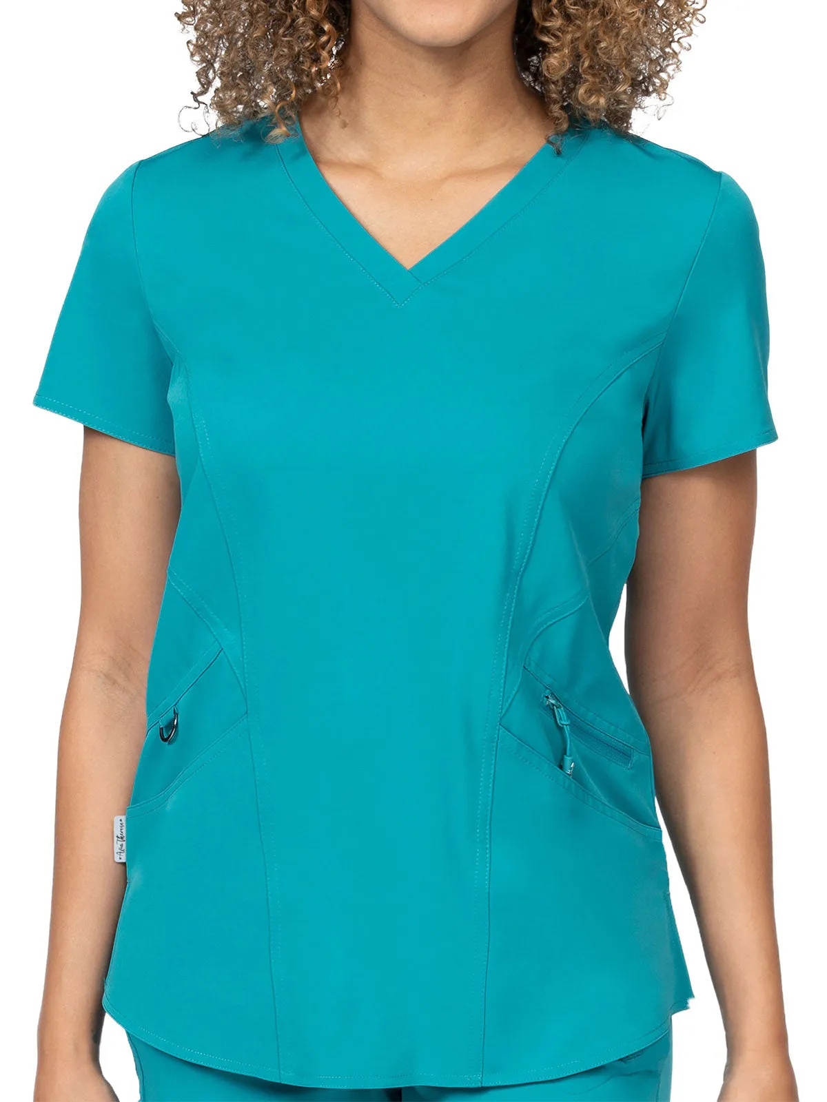 Ava Therese - Women's Ava Back Knit Scrubs Top