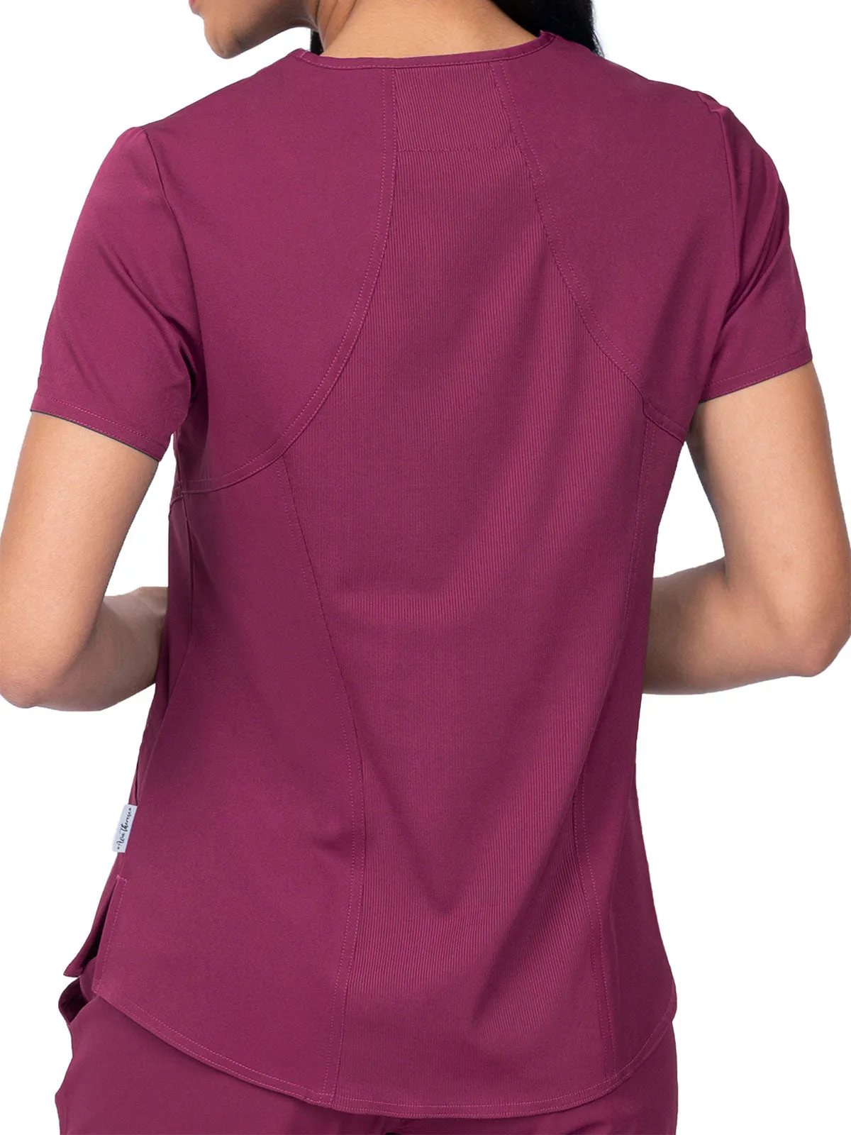 Ava Therese - Women's Ava Back Knit Scrubs Top