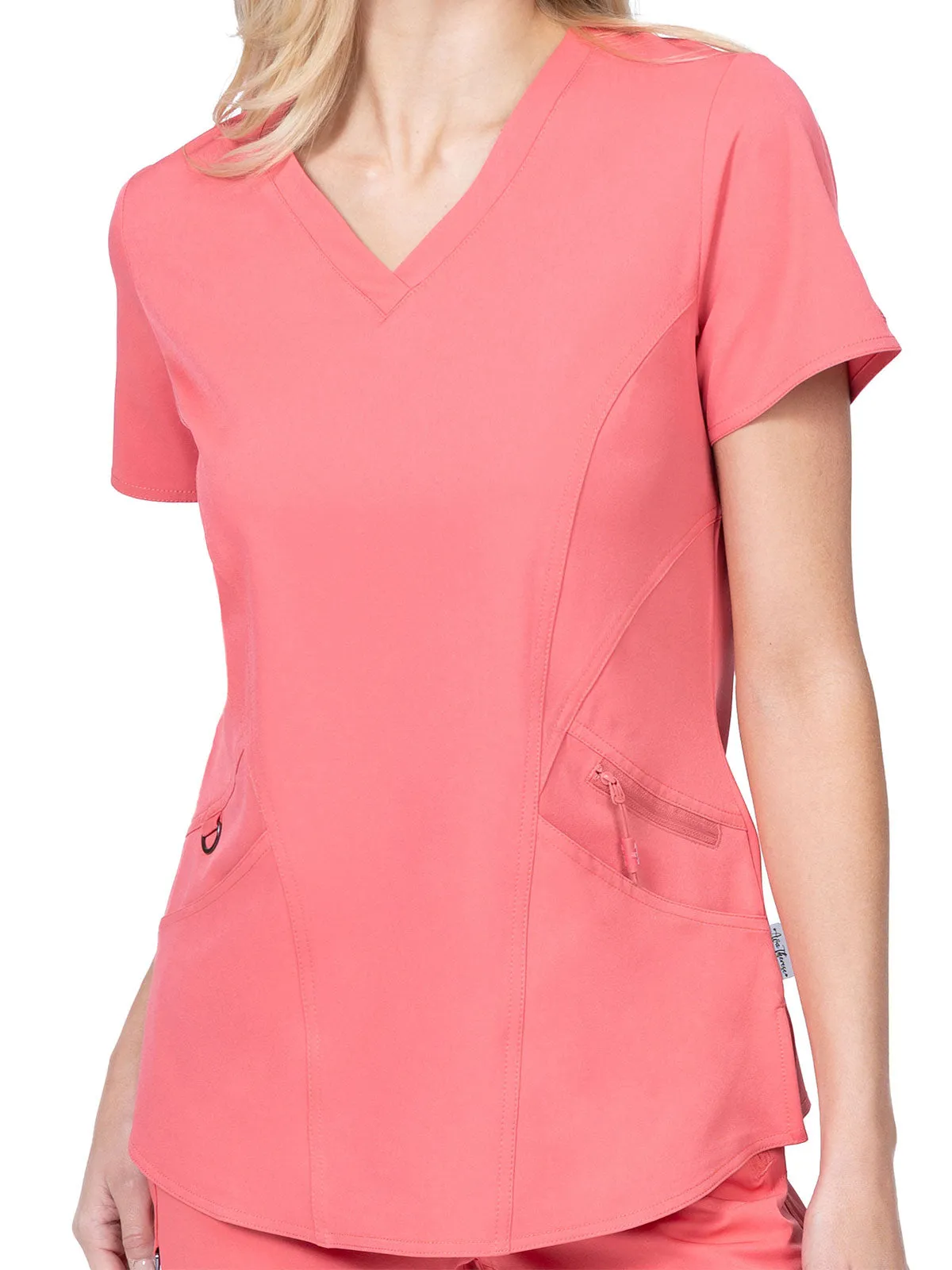 Ava Therese - Women's Ava Back Knit Scrubs Top