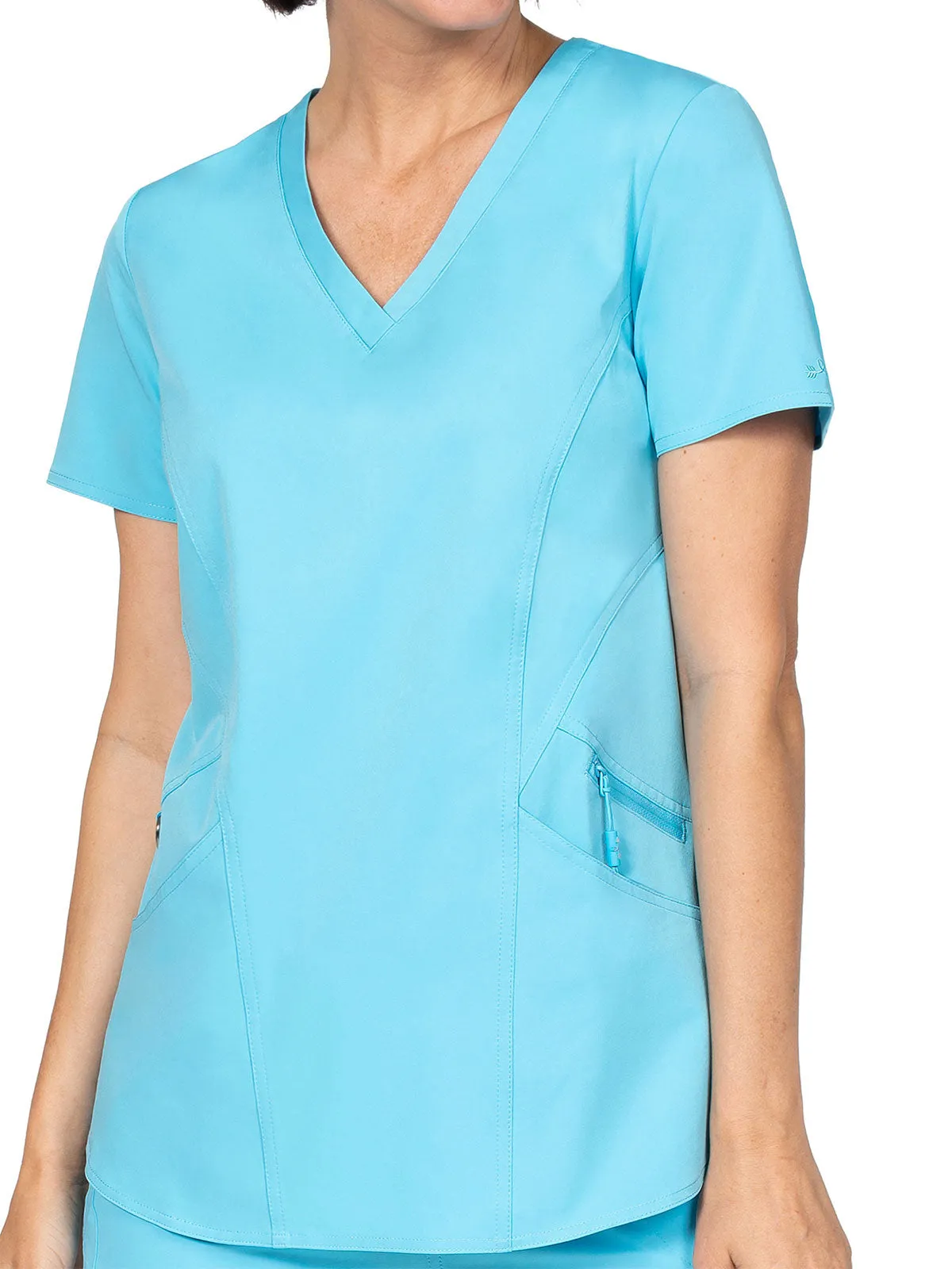 Ava Therese - Women's Ava Back Knit Scrubs Top