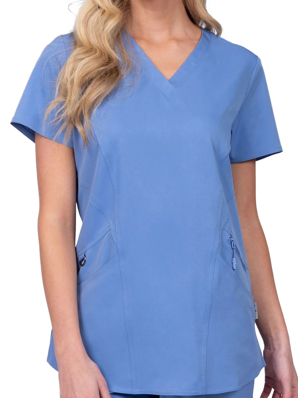 Ava Therese - Women's Ava Back Knit Scrubs Top