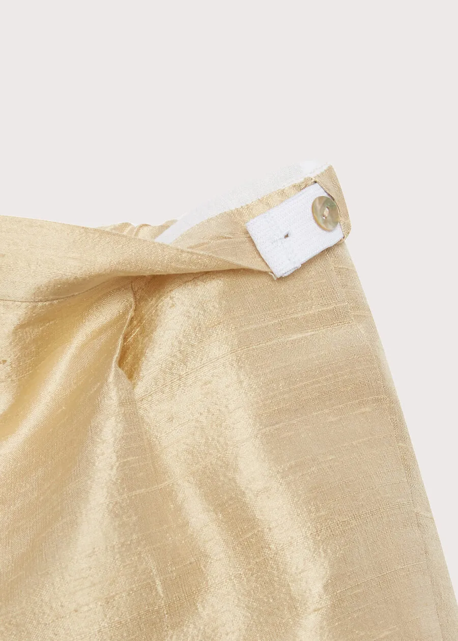 Beige Silk Pageboy Knickerbockers (12mths-10yrs)