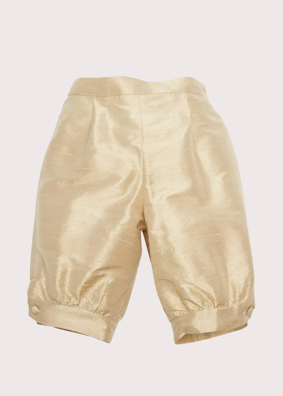 Beige Silk Pageboy Knickerbockers (12mths-10yrs)