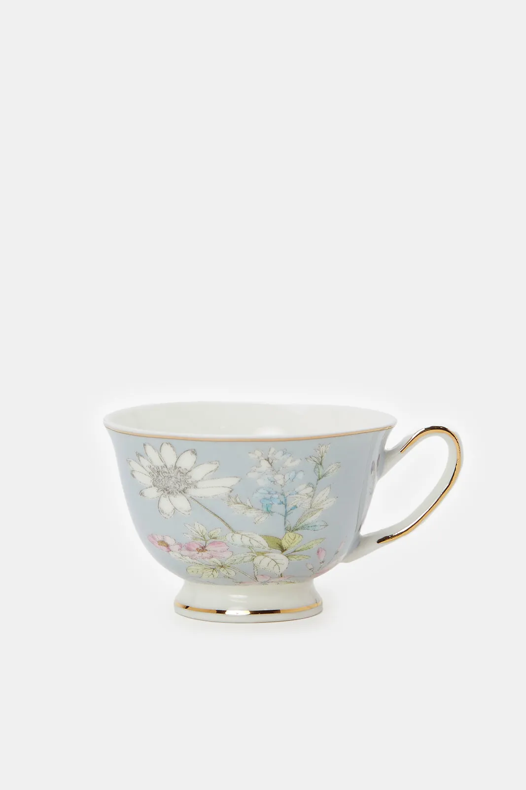 Blur Floral Print Espresso Set (8 Piece)