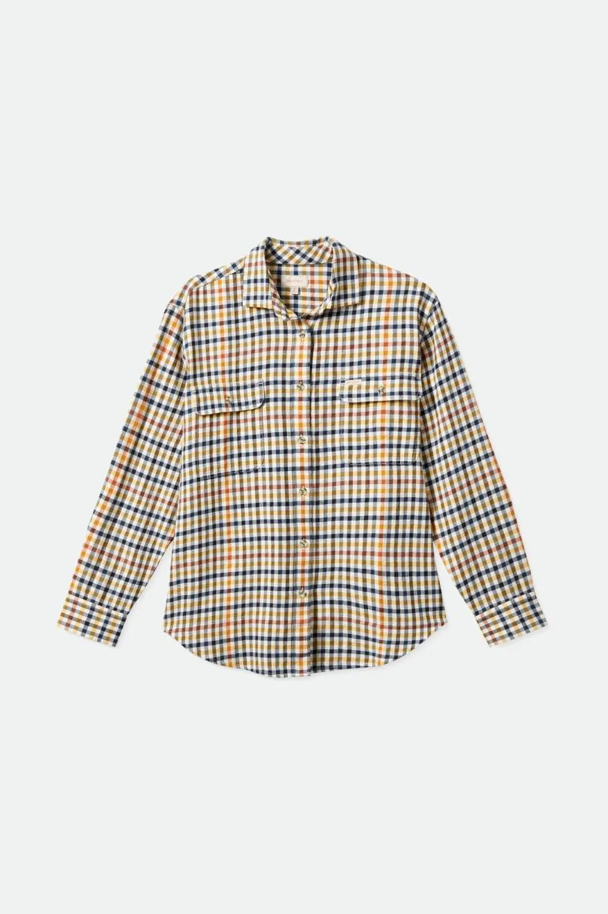 Bowery Boyfriend L/S Flannel - Off White