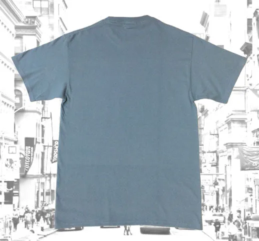 Brooklyn Work T55 S/S Tee Stonewash Blue