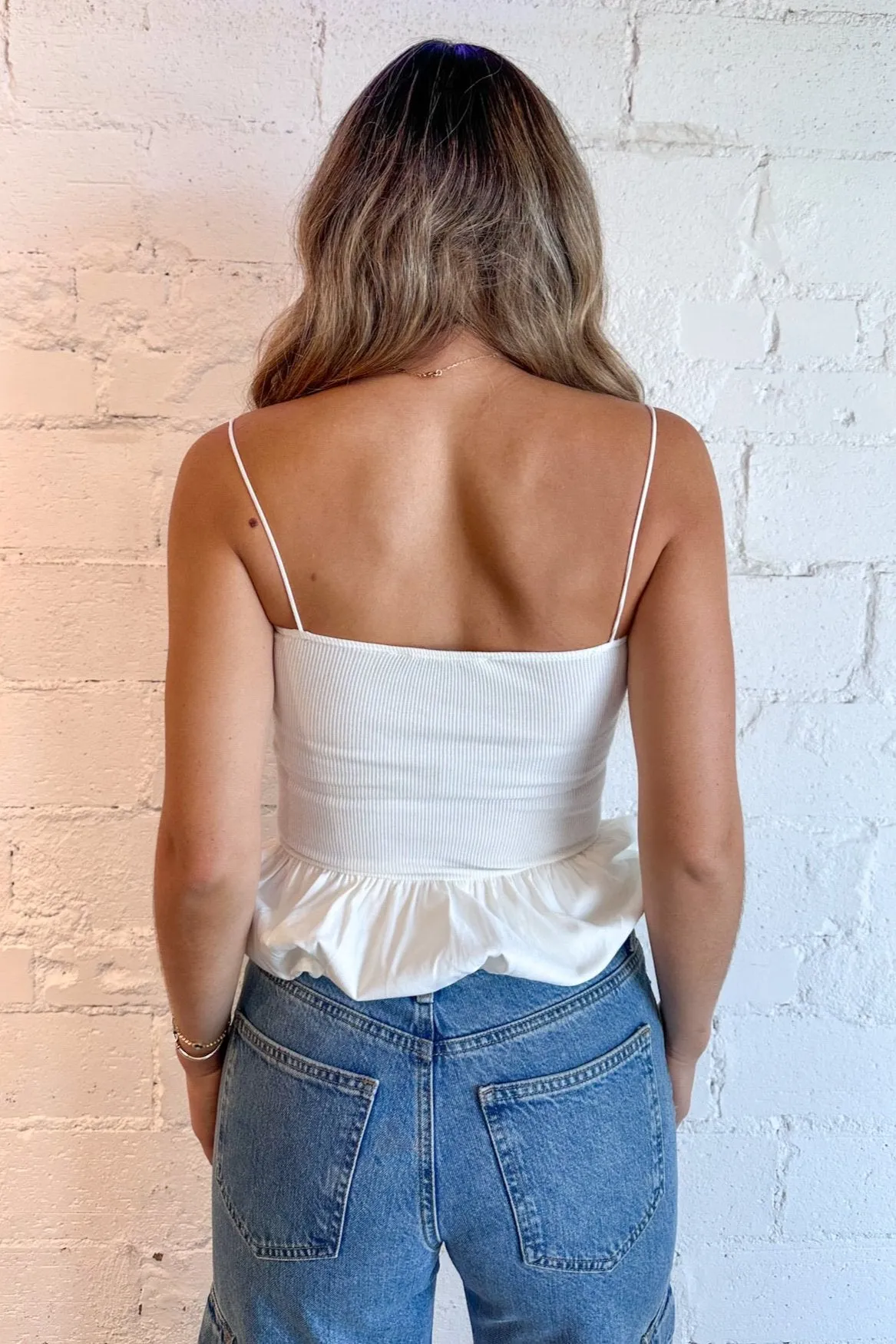 Bubble Hem Tank