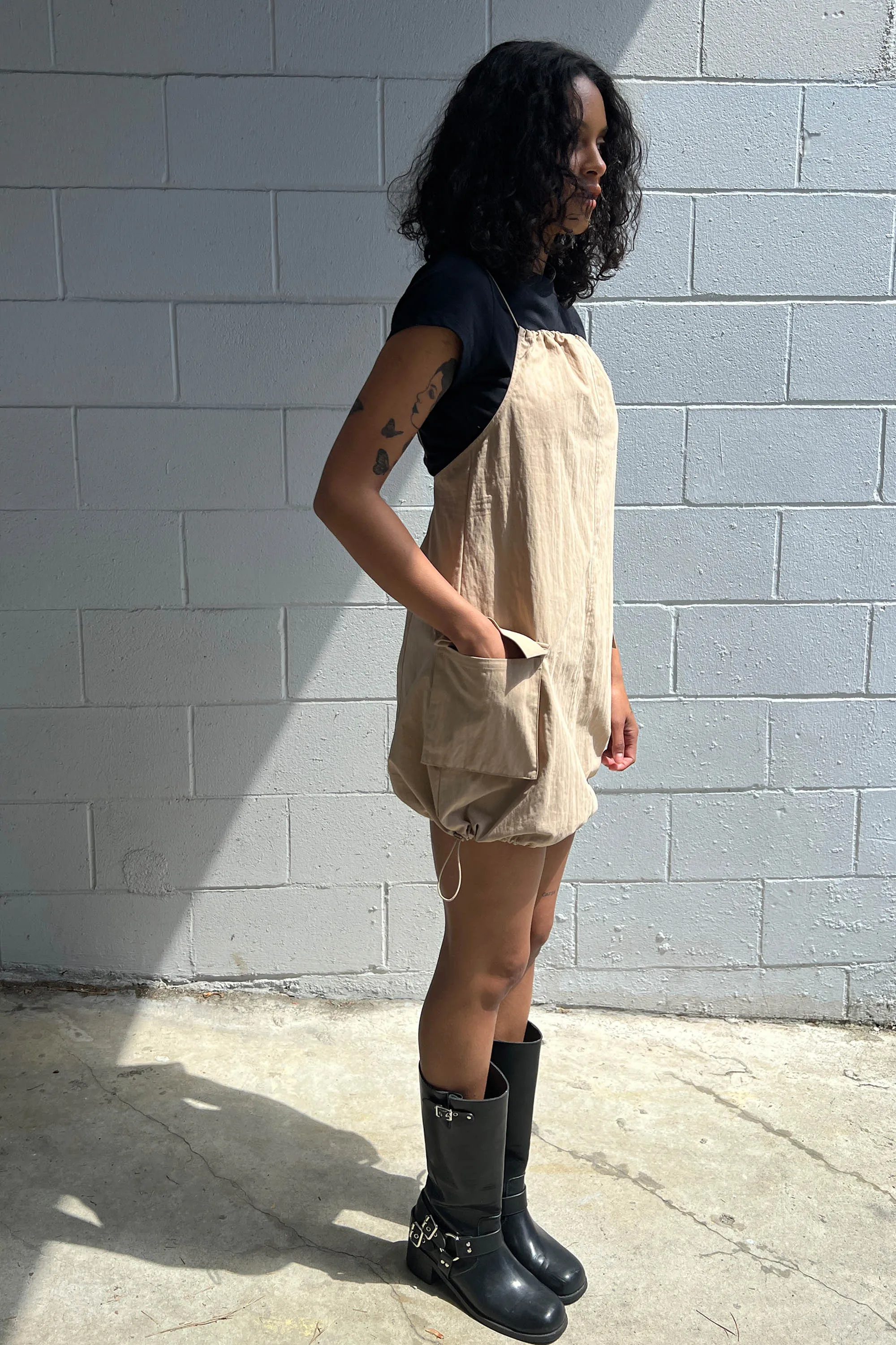 CARGO MINI DRESS