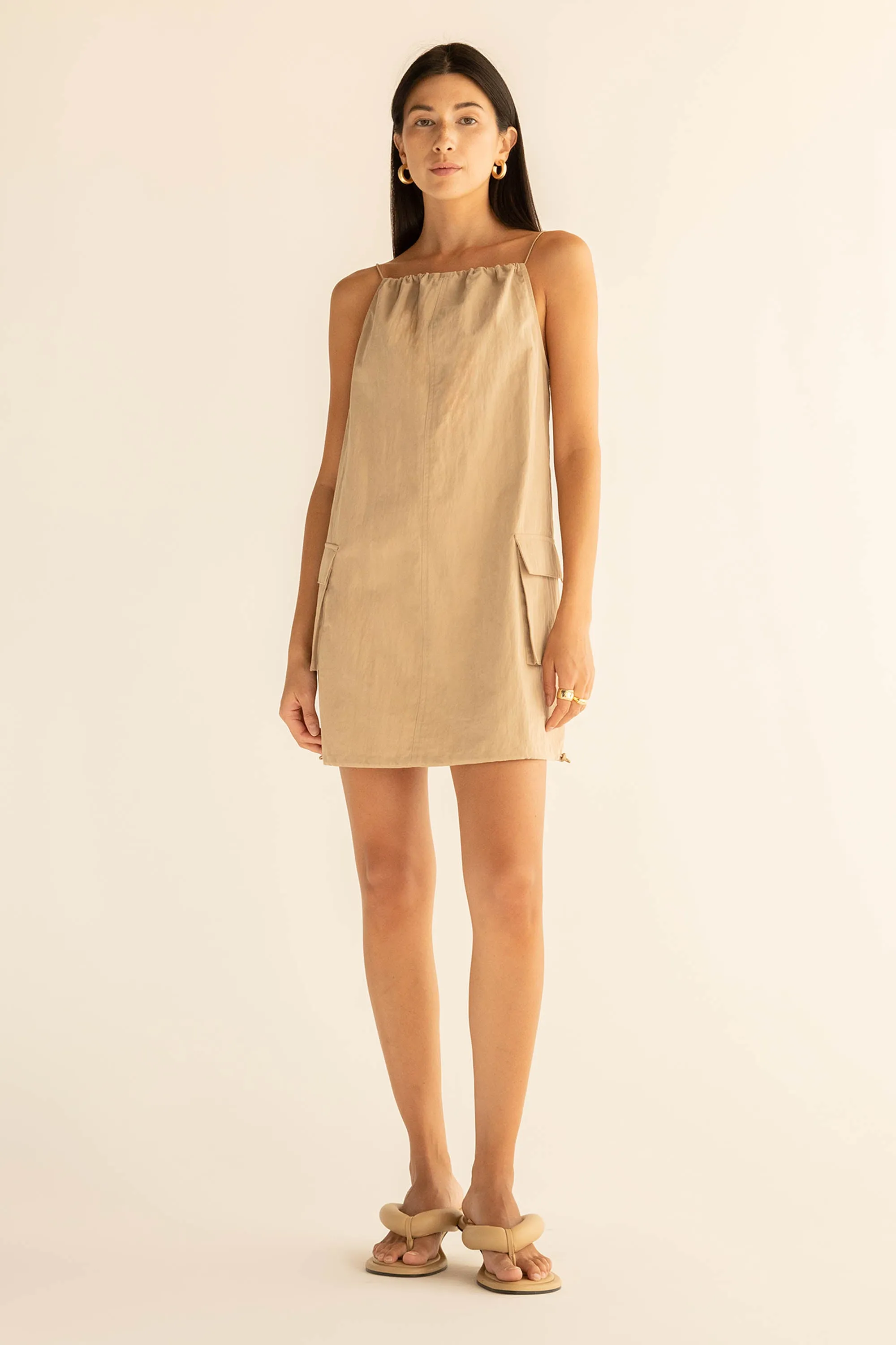 CARGO MINI DRESS