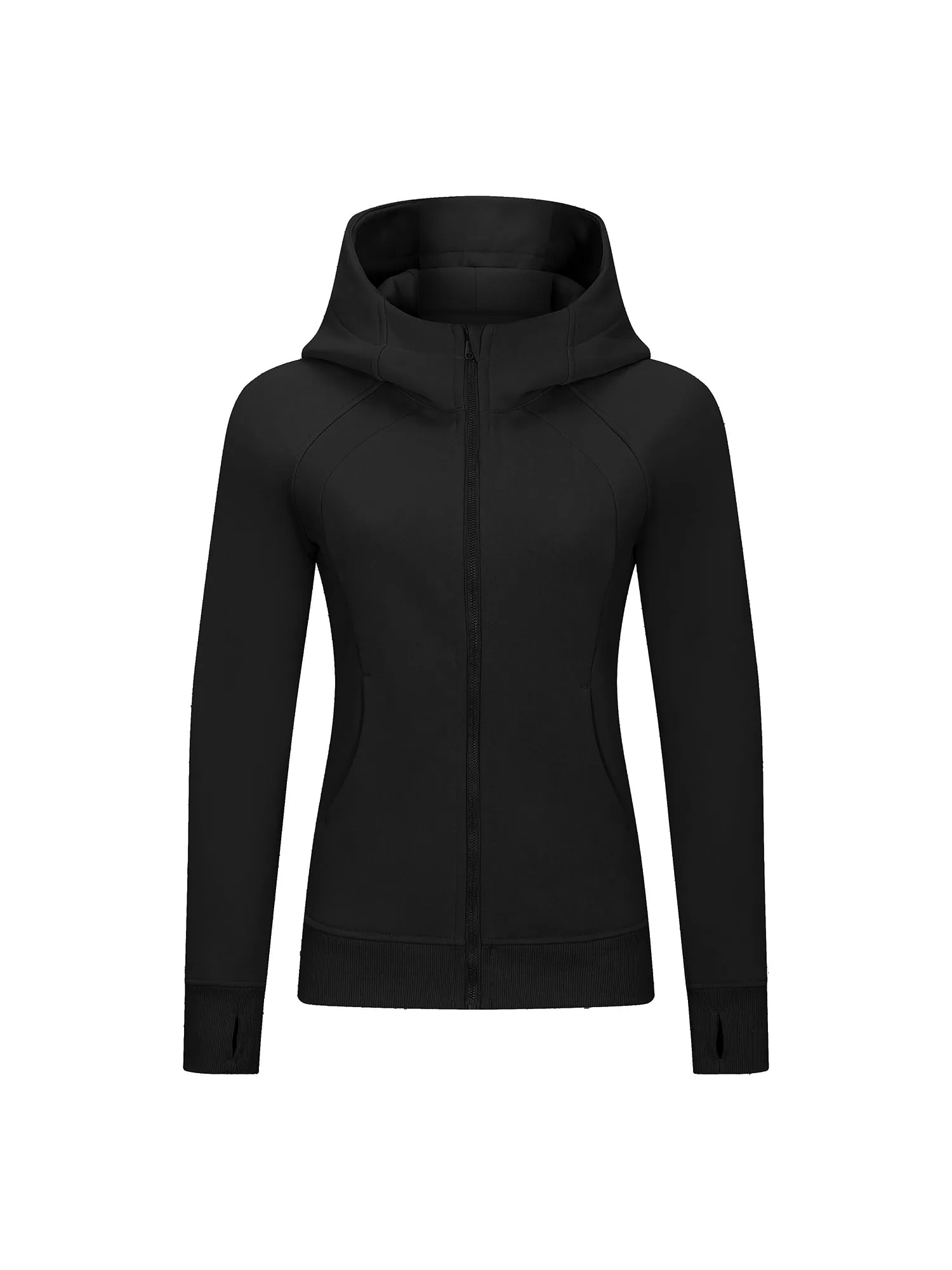 Casual Fleece Sports Hoodie with Pockets