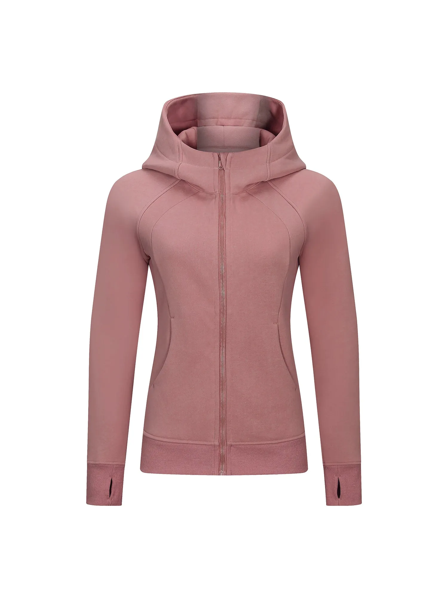 Casual Fleece Sports Hoodie with Pockets