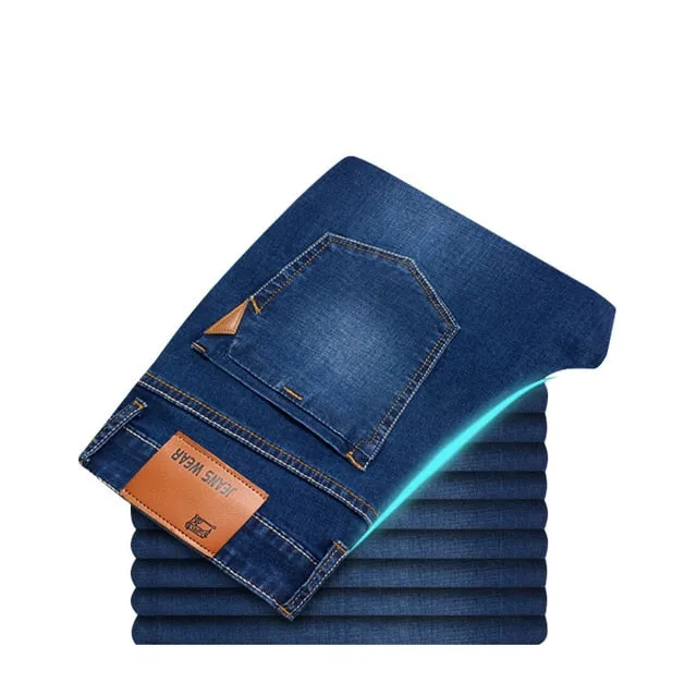 Casual Stretch Slim Denim Jeans