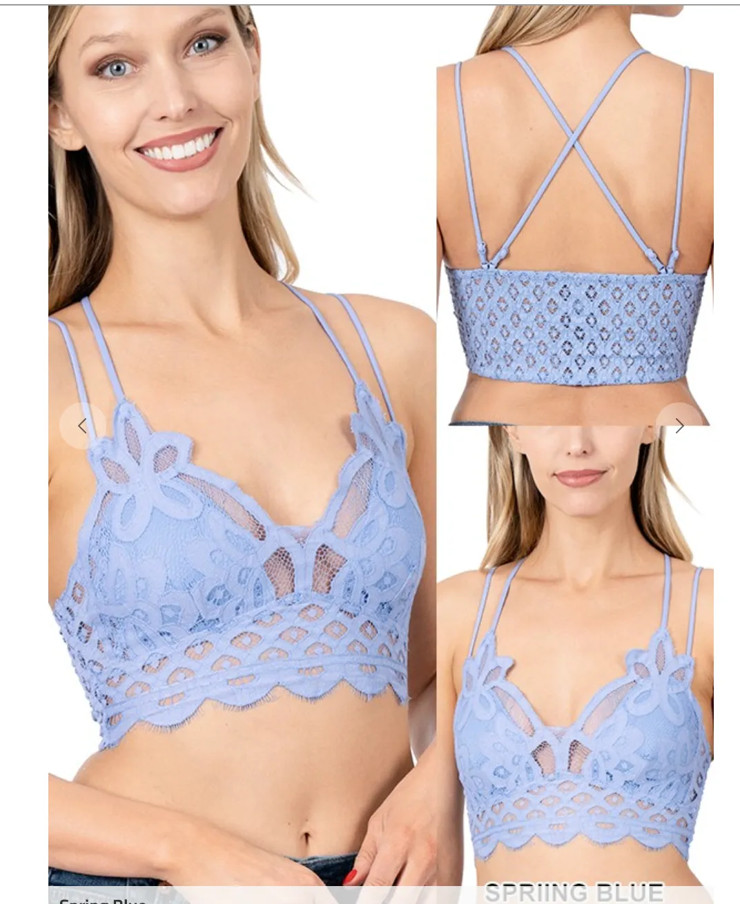 Crochet Bralette  S/XL