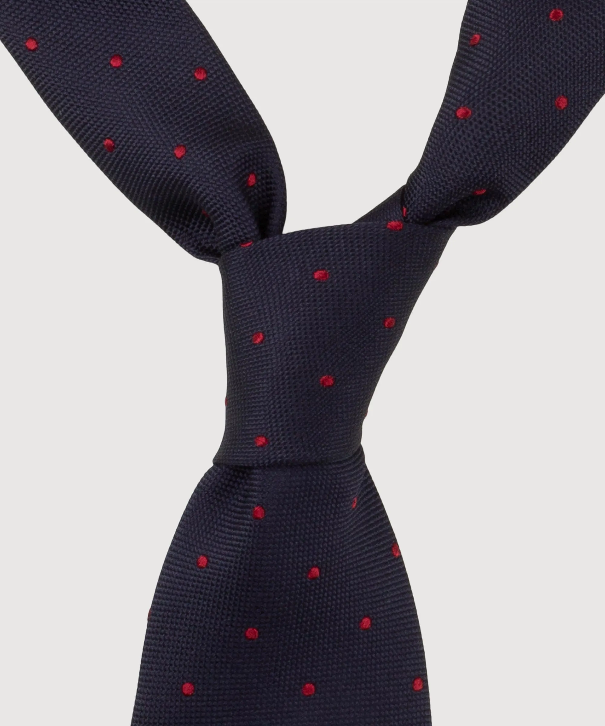 Dotted Silk Tie