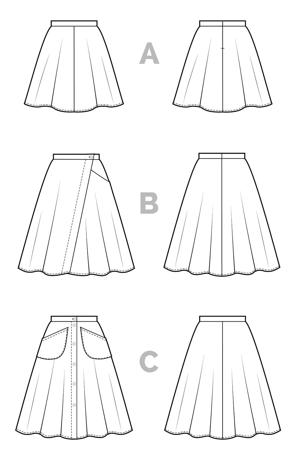 Fiore Skirt Pattern