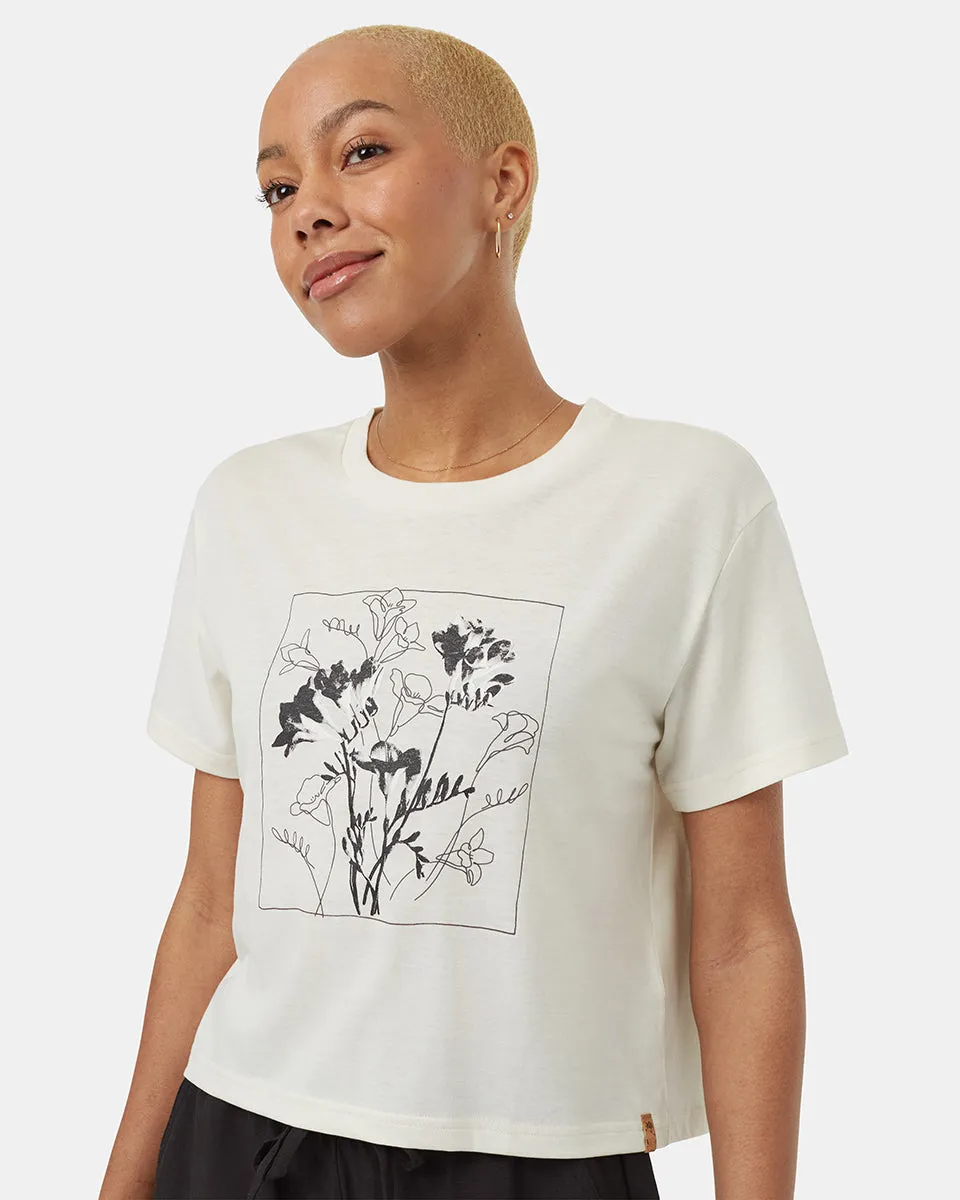 Floral Crop T-Shirt