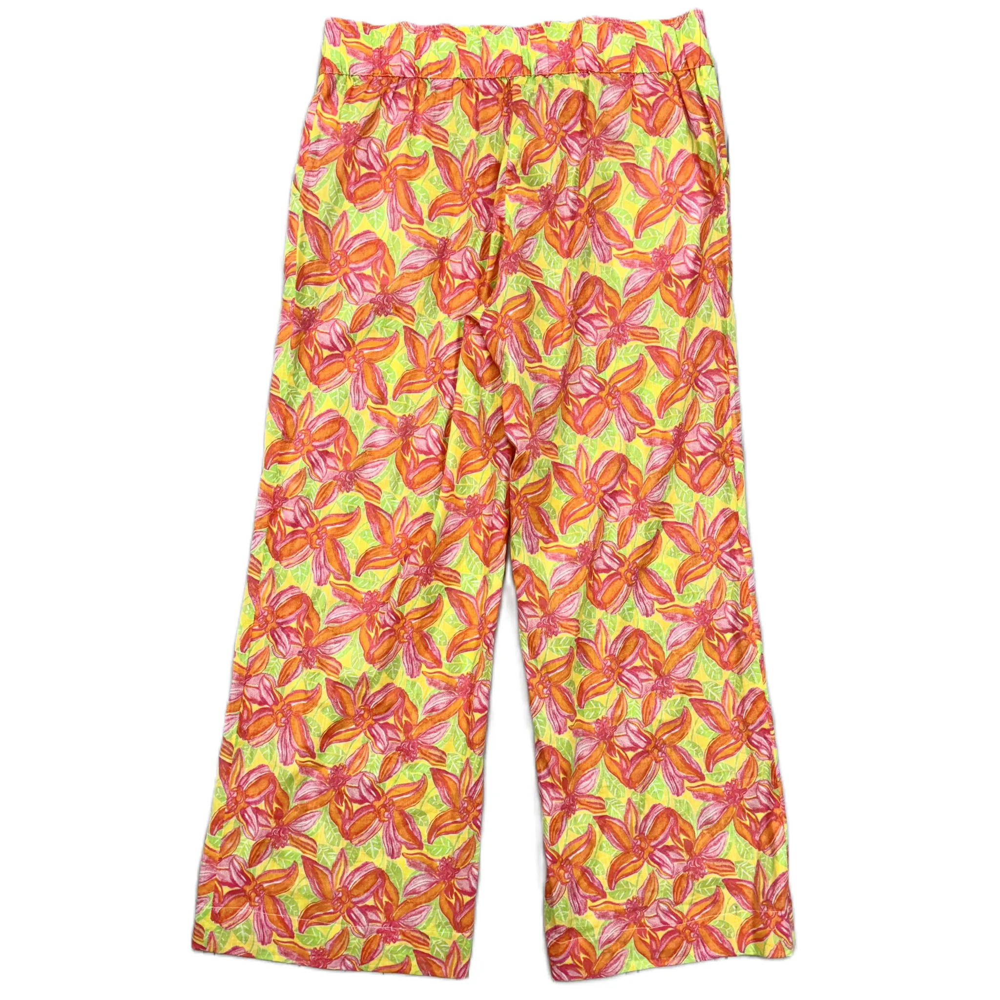 Floral Print Pants Designer By Lilly Pulitzer, Size: L