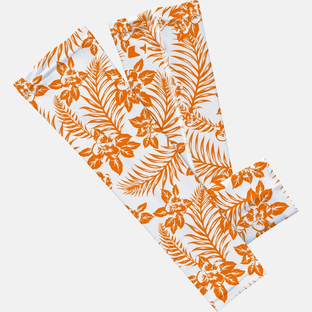 Floral White and Orange Arm Sleeve