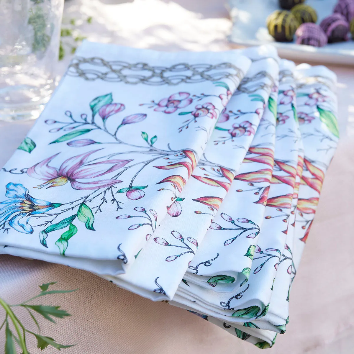 Floretta Napkin Set/4 - Multi