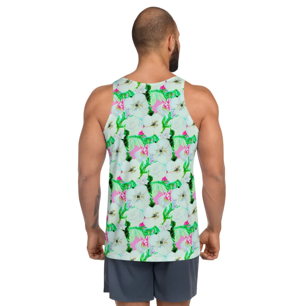 Florida Floral Unisex Tank Top