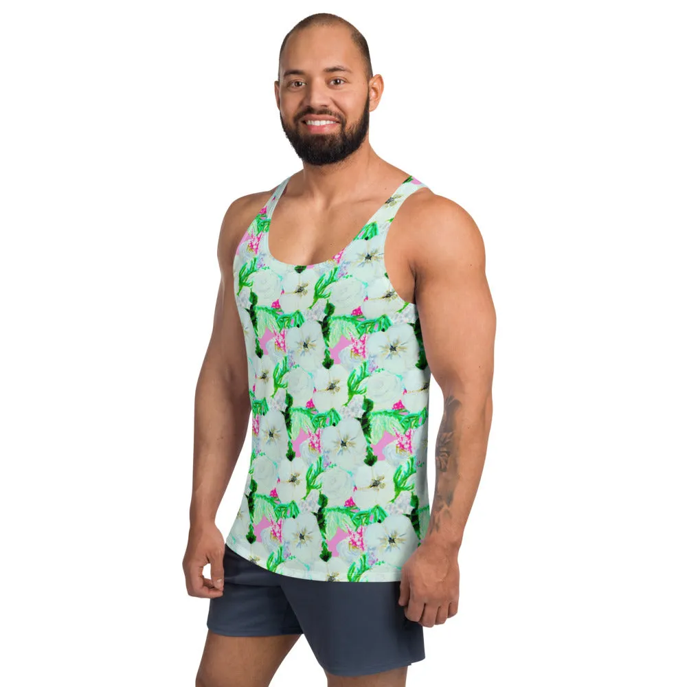 Florida Floral Unisex Tank Top