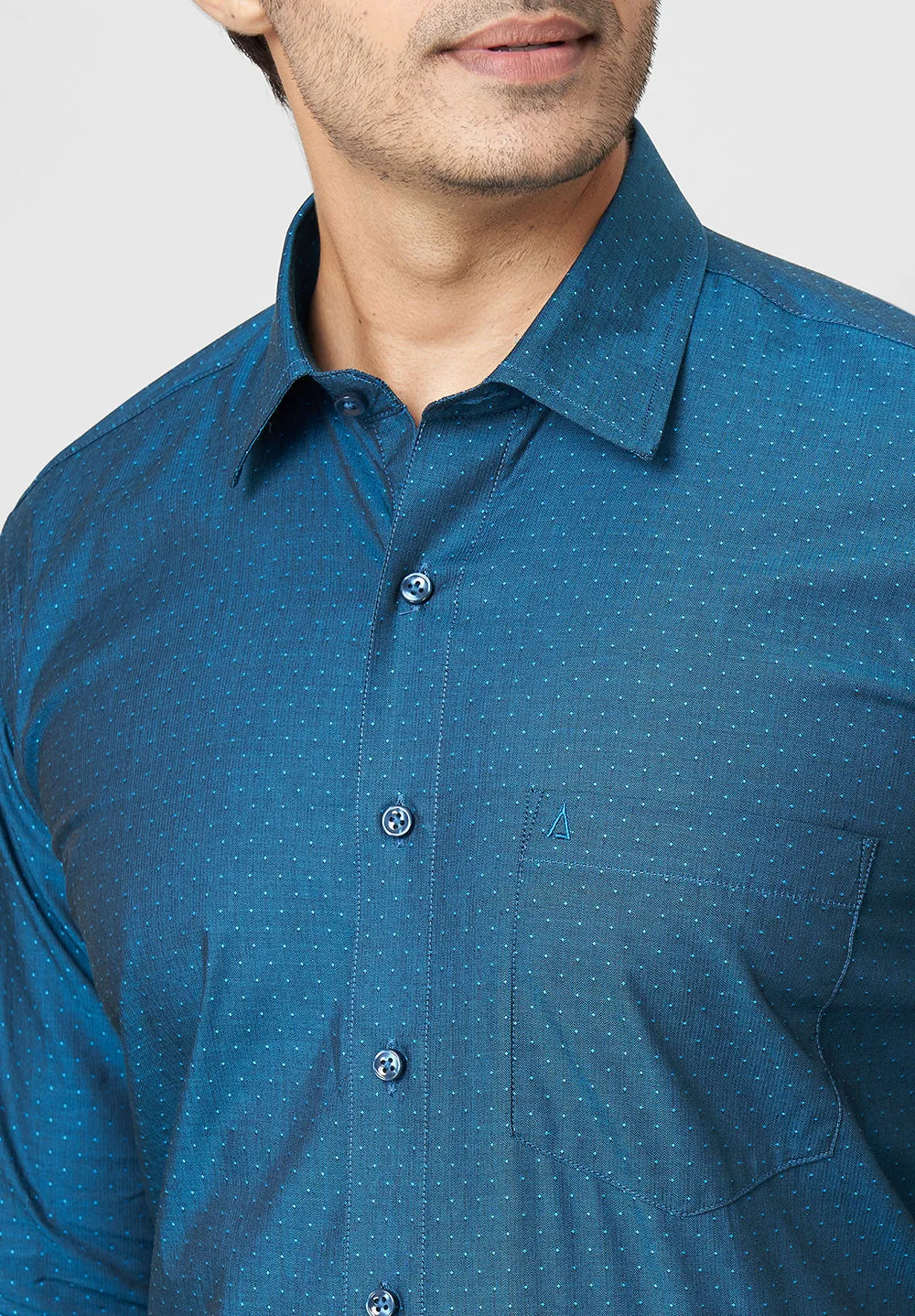 Giza Pure Cotton Formal-Regular Fit Shirt - 39095