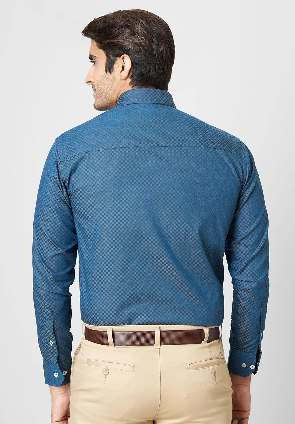 Giza Pure Cotton Formal-Regular Fit Shirt - 39095