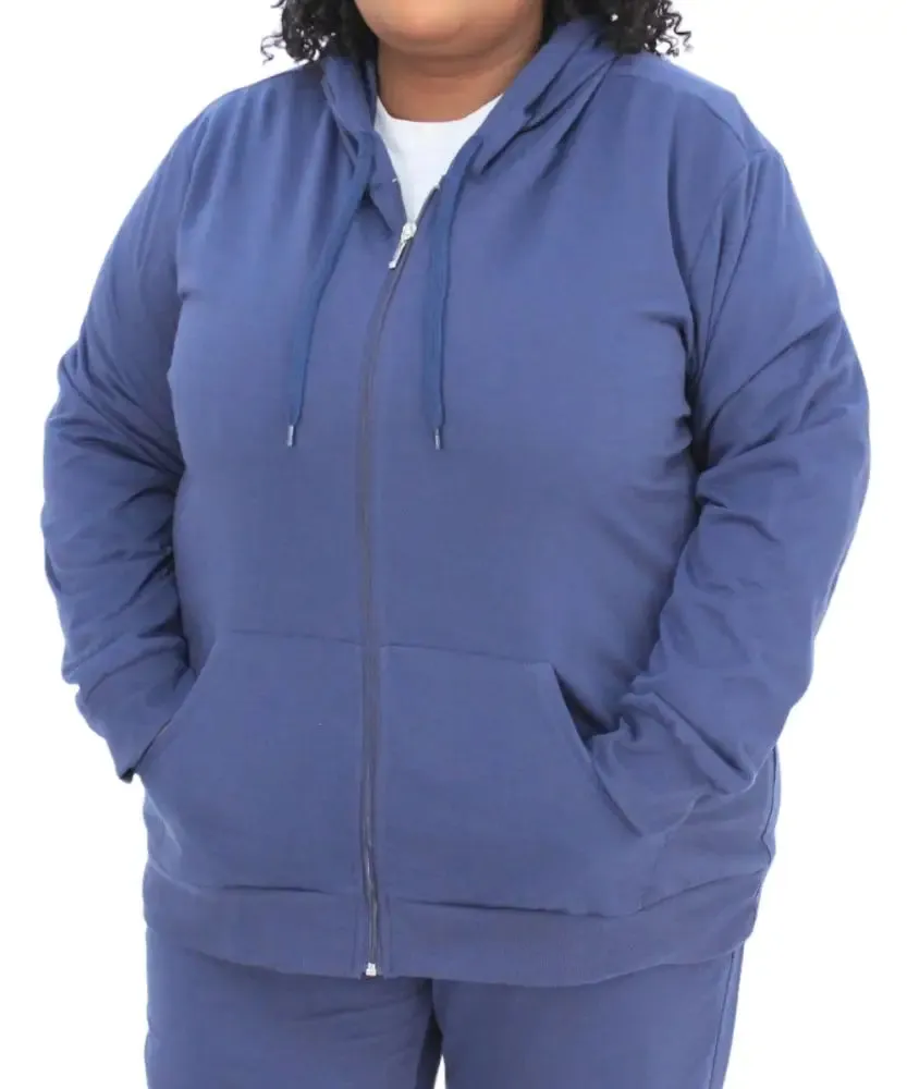 Ladies Zip Up Hoody