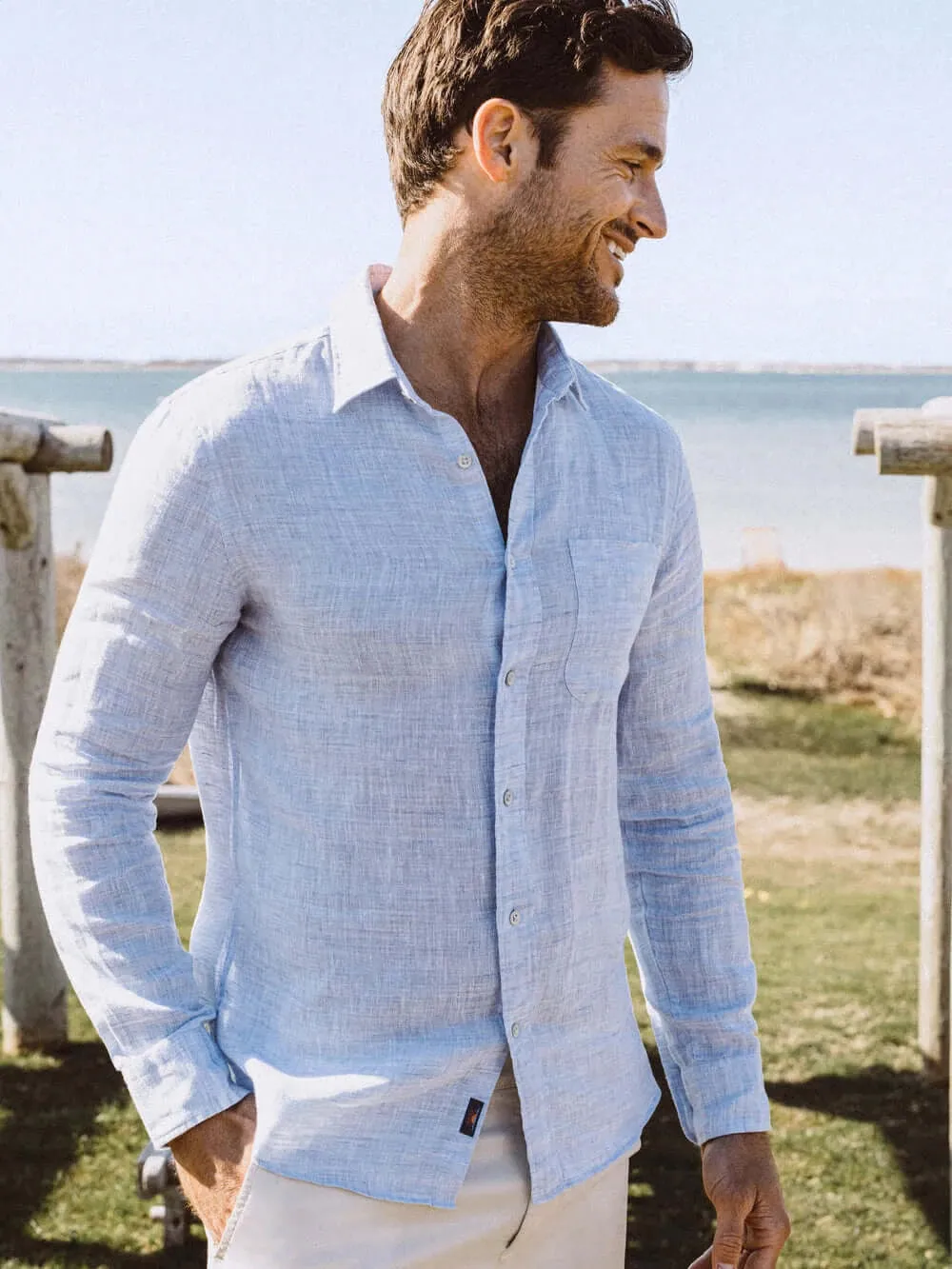 Laguna Linen Long Sleeve Shirt