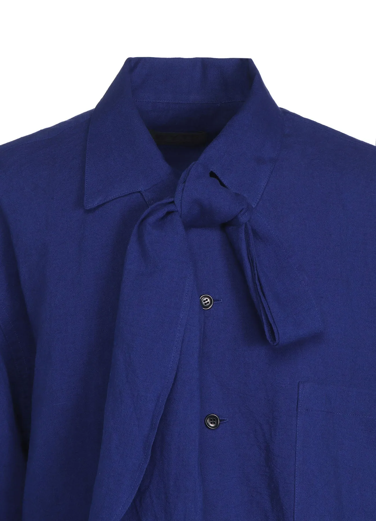 LINEN WASHED CLOTH STALL SHIRT