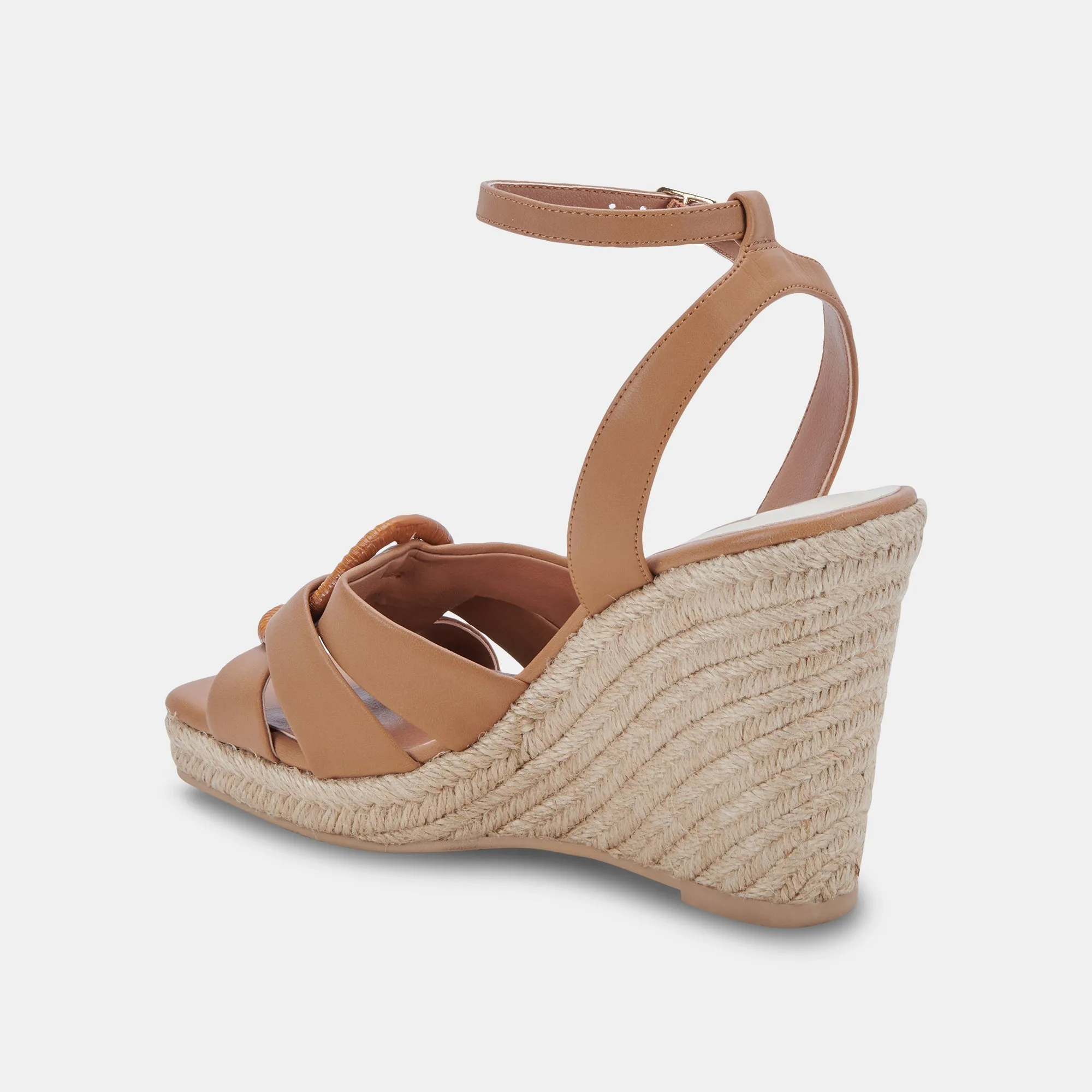 MAZE WEDGES LUGGAGE LEATHER