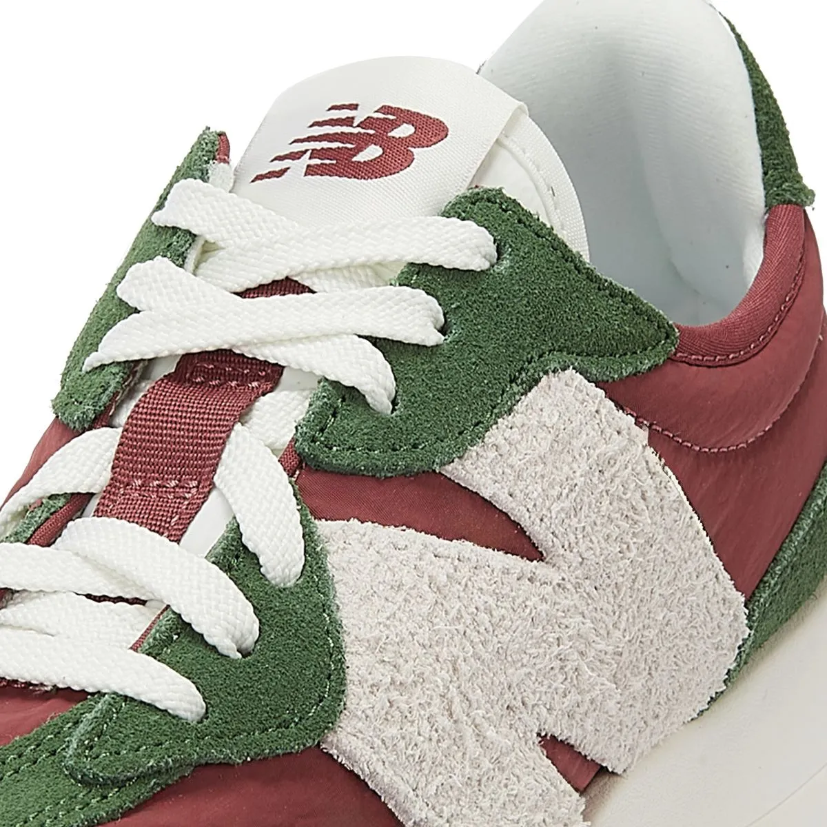 New Balance 327 Women's Green/Burgundy Trainers