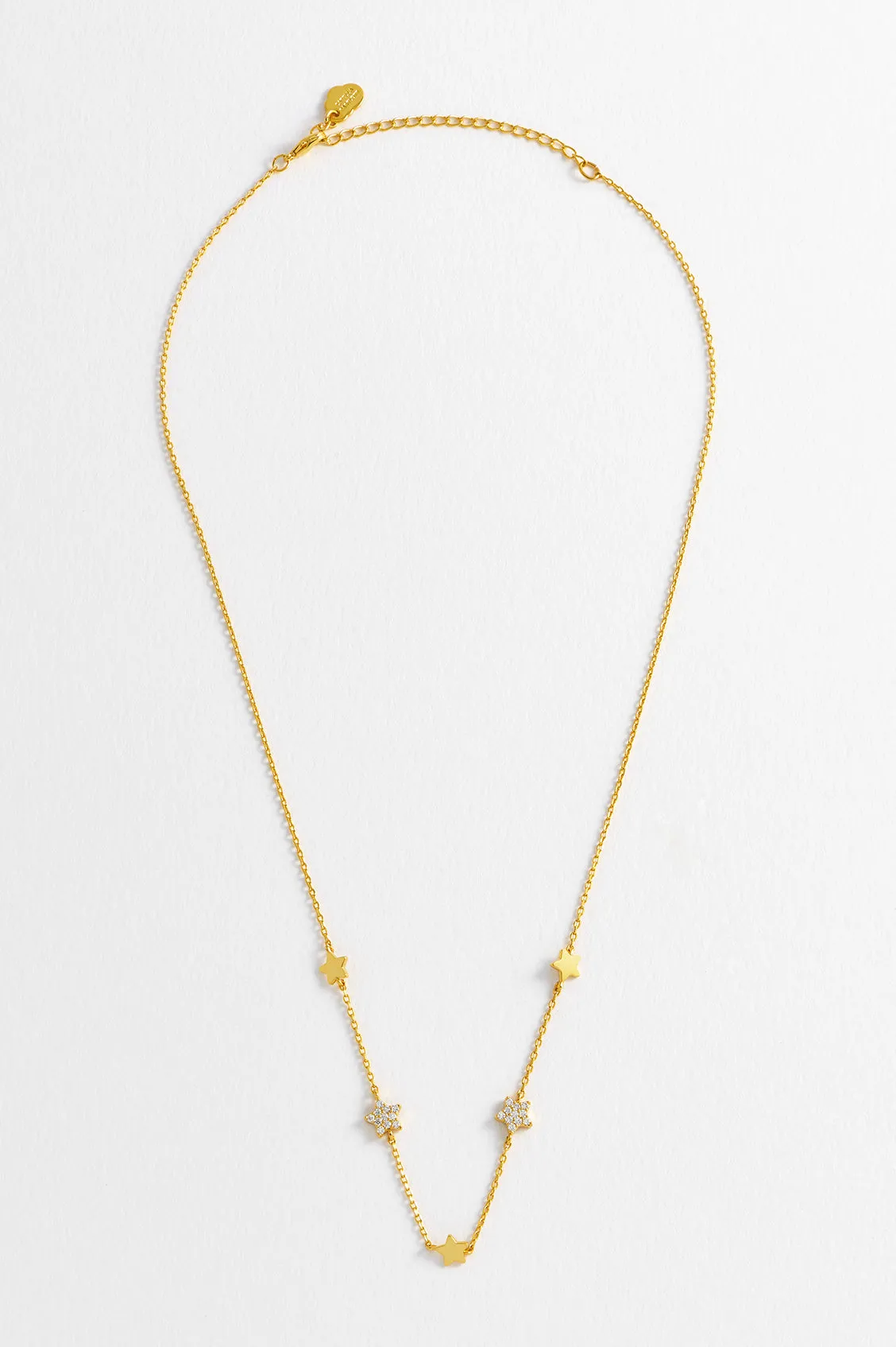 Pave Star Charm Necklace