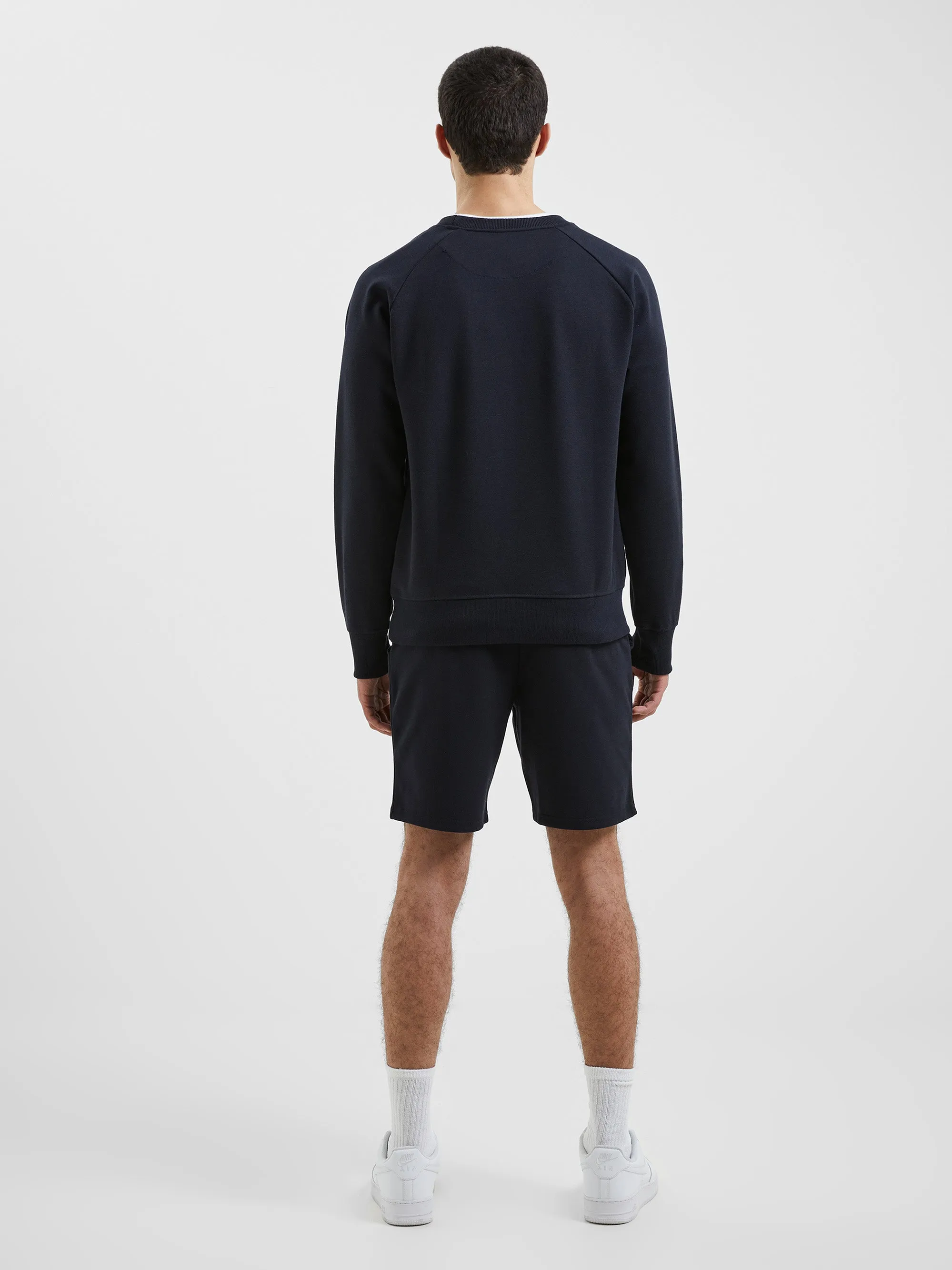 Pique Crewneck Sweatshirt