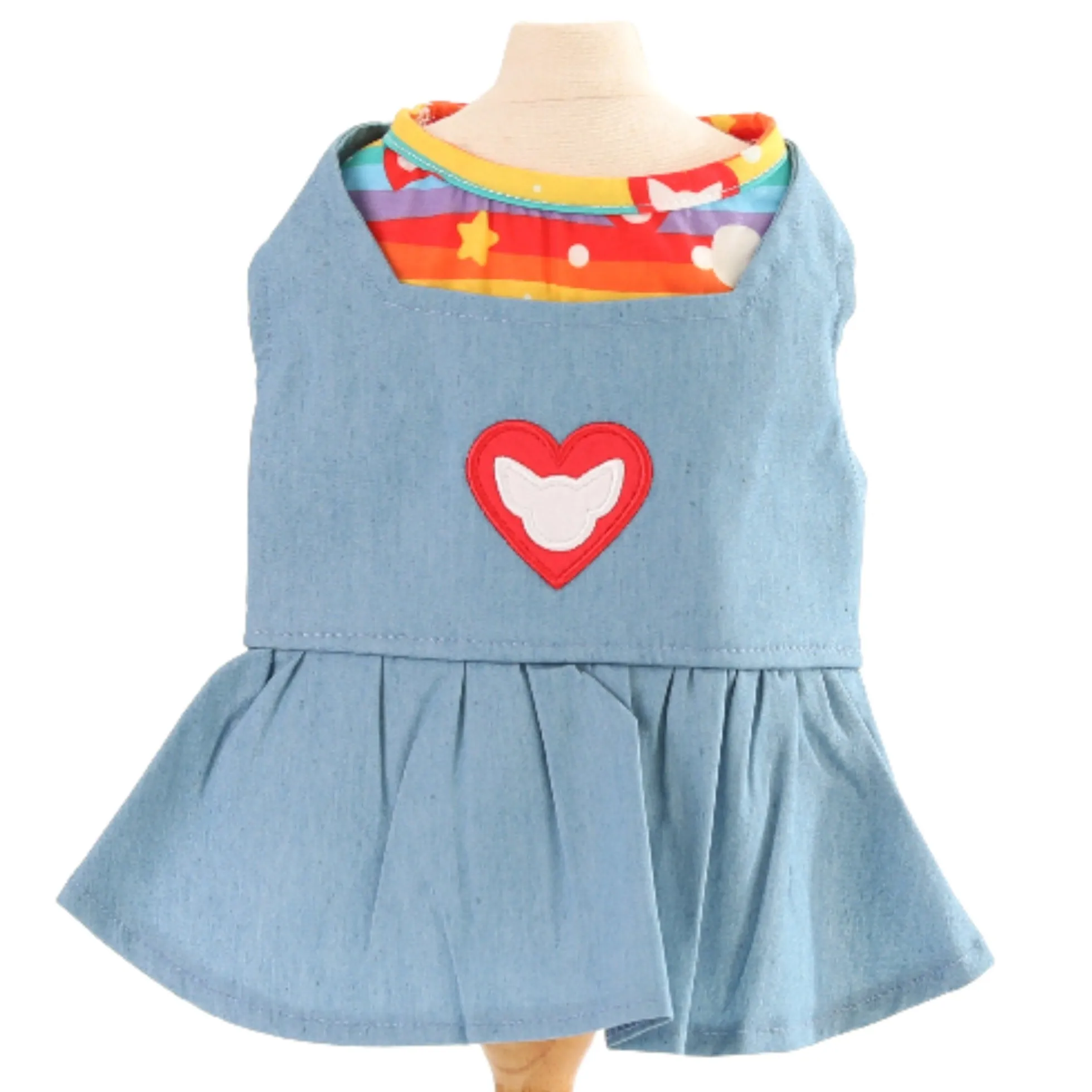 Pride 2024 Denim Dress | Fluffing Perfect Collection