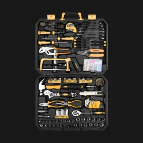 Professional Mechanics Tool Kit Automotive Hand Tool Set 198-Piece