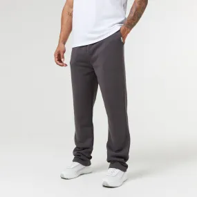 Relaxed Fit Open Hem Jogger | Dark Grey