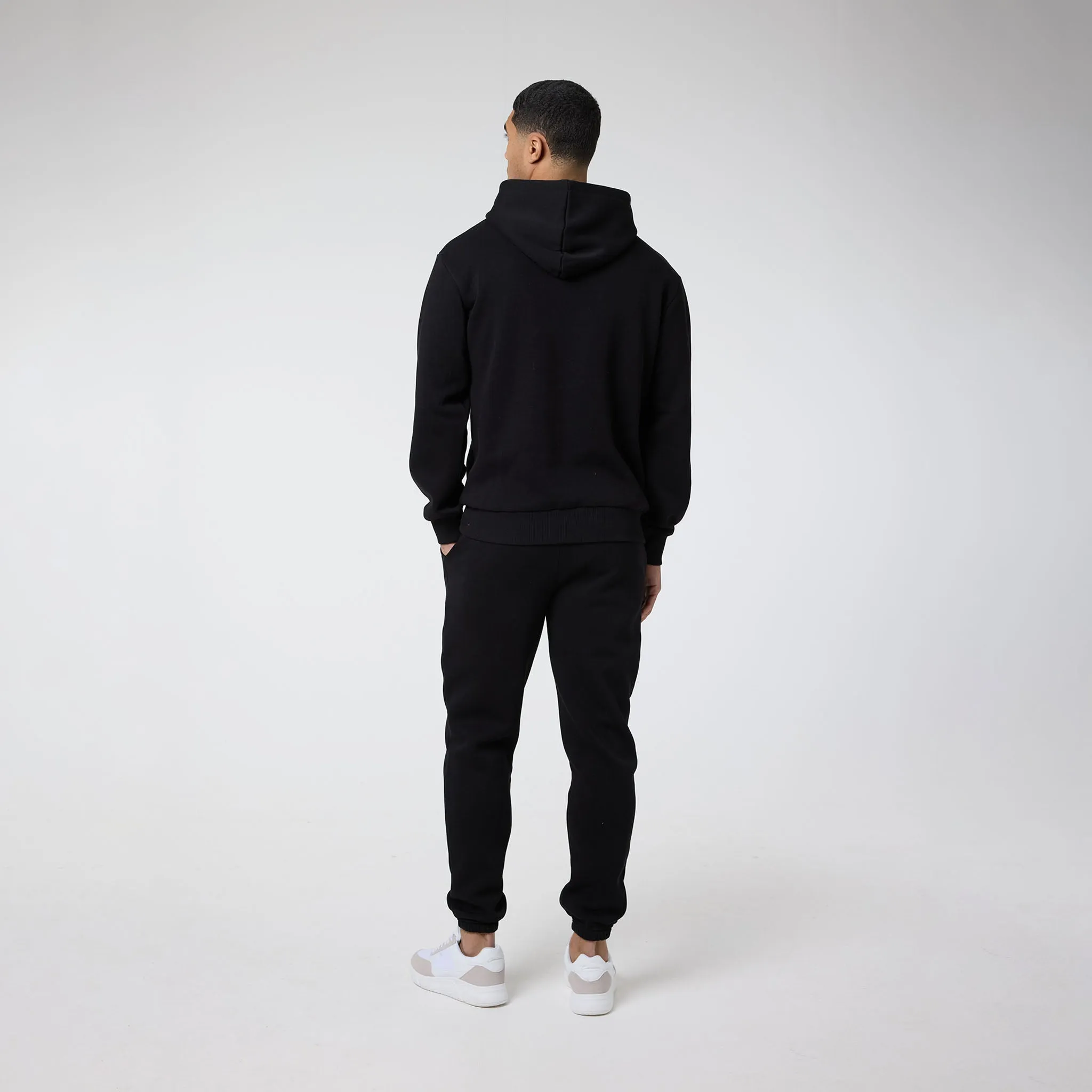 Relaxed Fit Tracksuit | Black