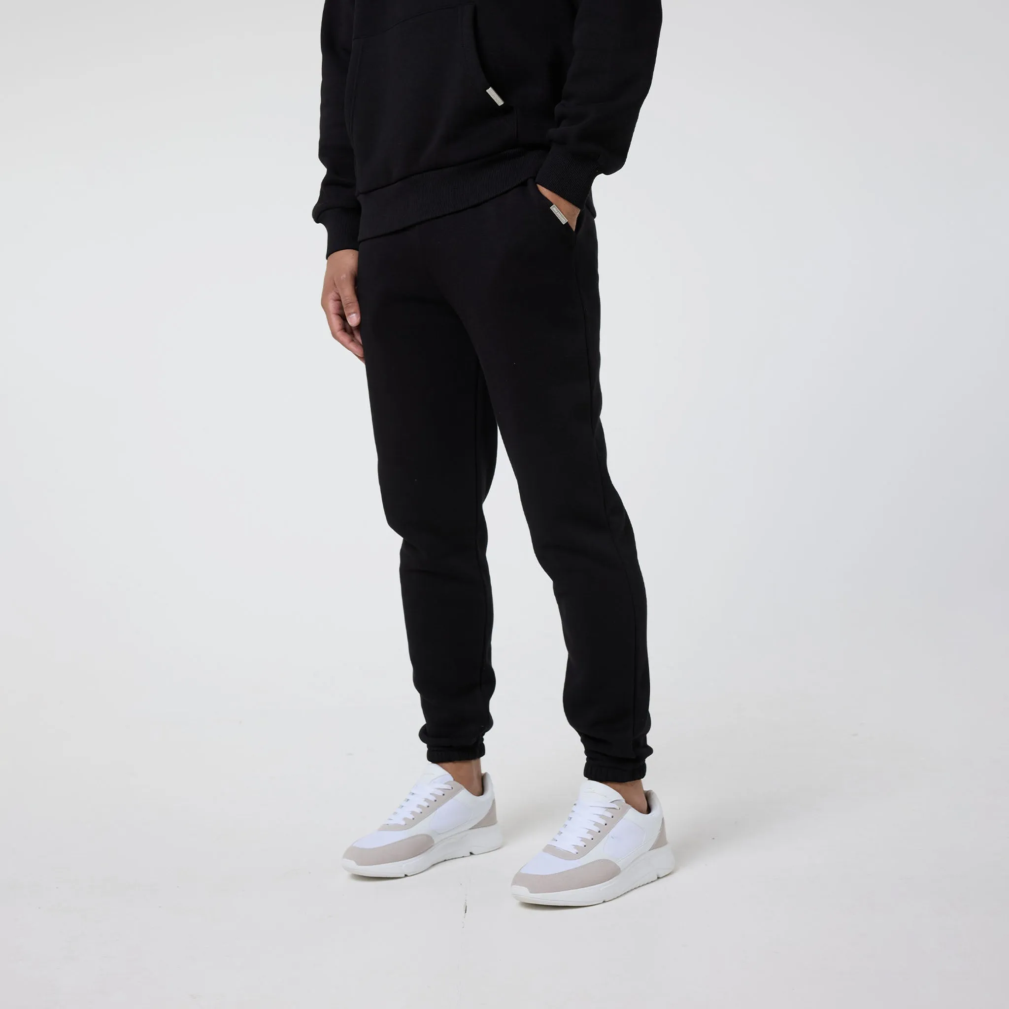 Relaxed Fit Tracksuit | Black