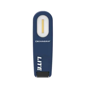 Scangrip Work Lite M Rechargeable COB LED Work Light With Top Light And 350 Lumen