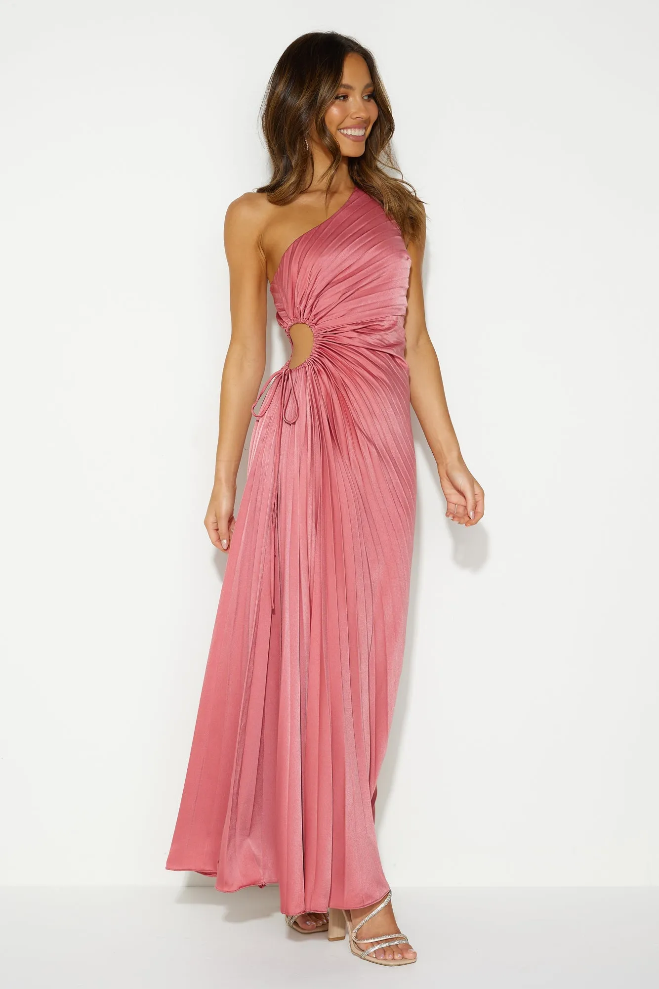 Season Of Weddings Maxi Dress Brick