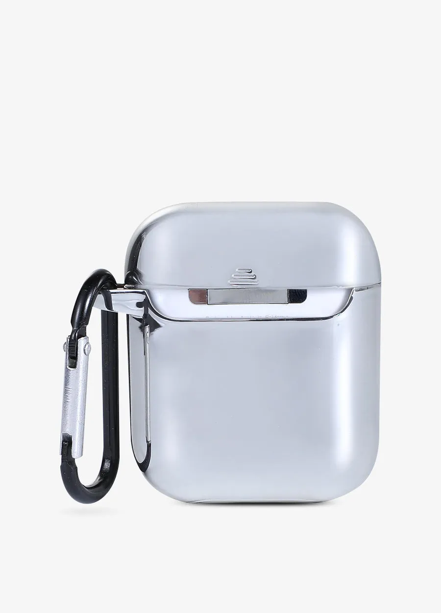 Silver Metallic AirPod Case